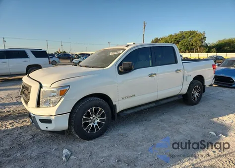 2021 Nissan Titan Sv из США, поврежденный, VIN 1N6AA1ED7MN522665
